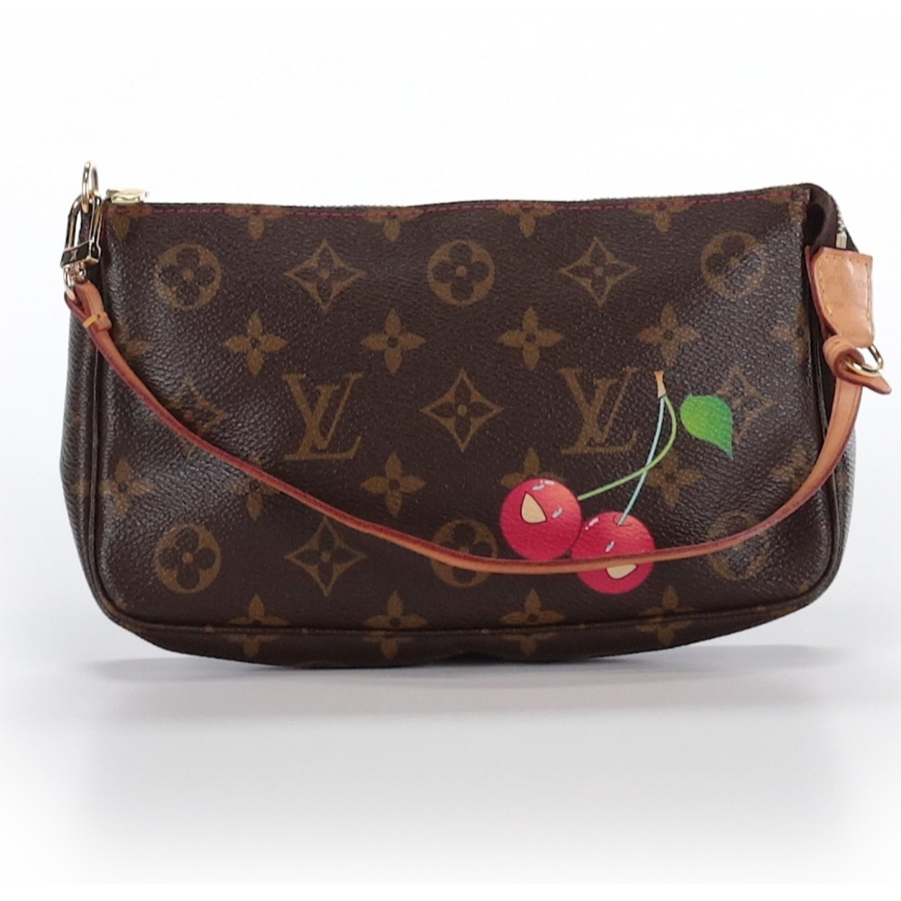 LOUIS VUITTON Authentic Louis Vuitton Cherry Pouchette RARE